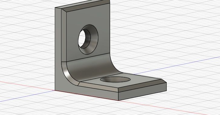 Parametric L Corner Bracket Shaped By Naskk Download Free Stl Model