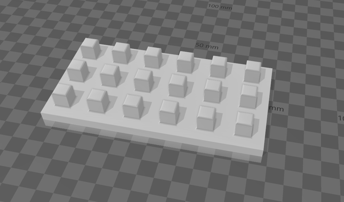 Miniatura 2 do modelo 3D 18 spot 3/8 Socket Holder