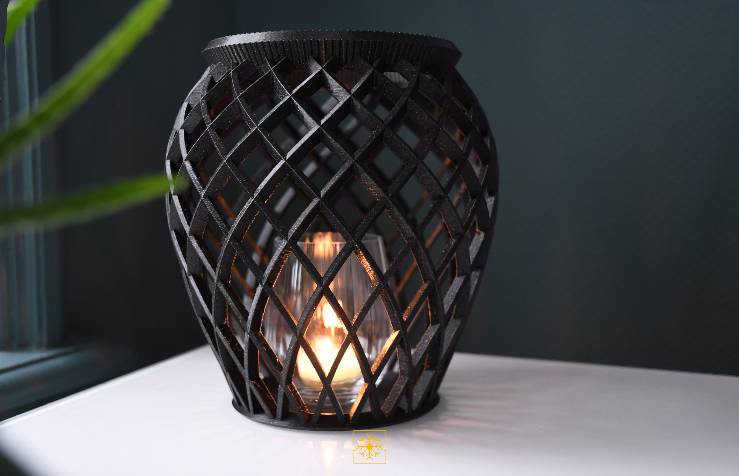 Freezing Pixels - Organic Lantern