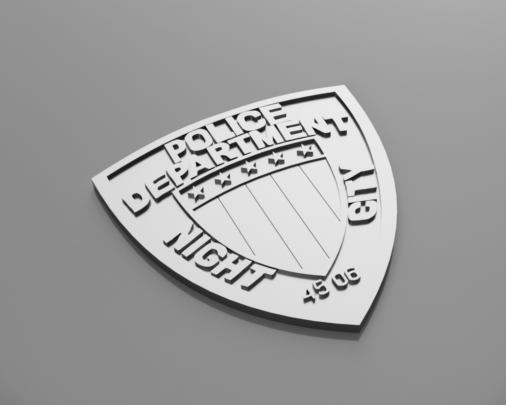 Cyberpunk 2077 police badge