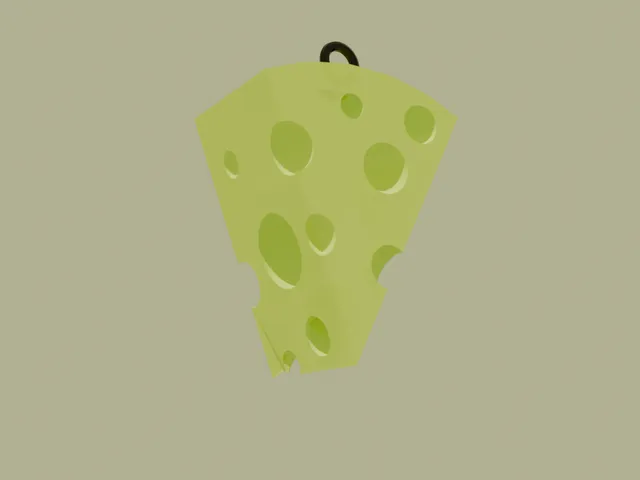 CHEESE key chain