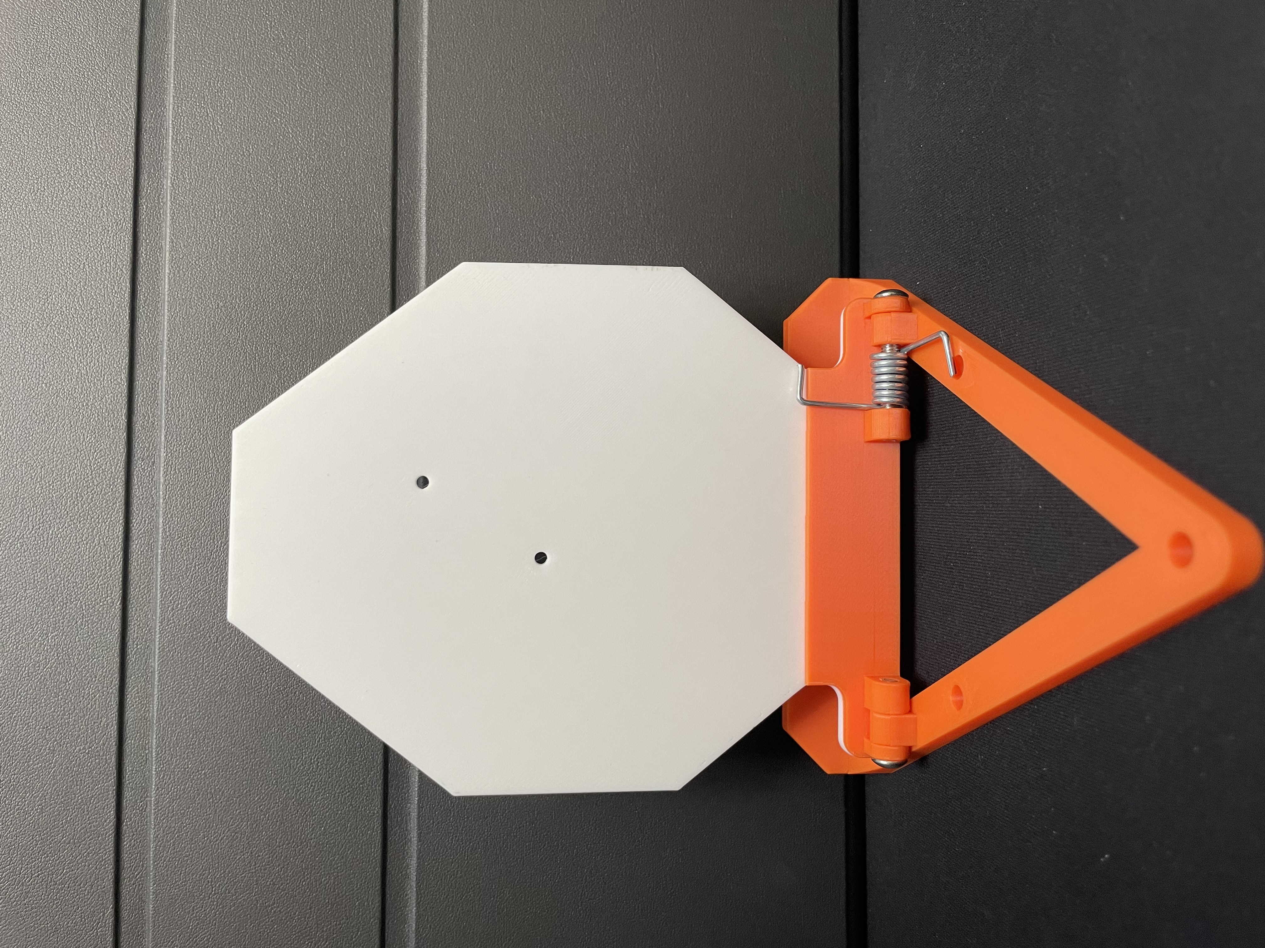 IPSC Target with spring — miniatura 2