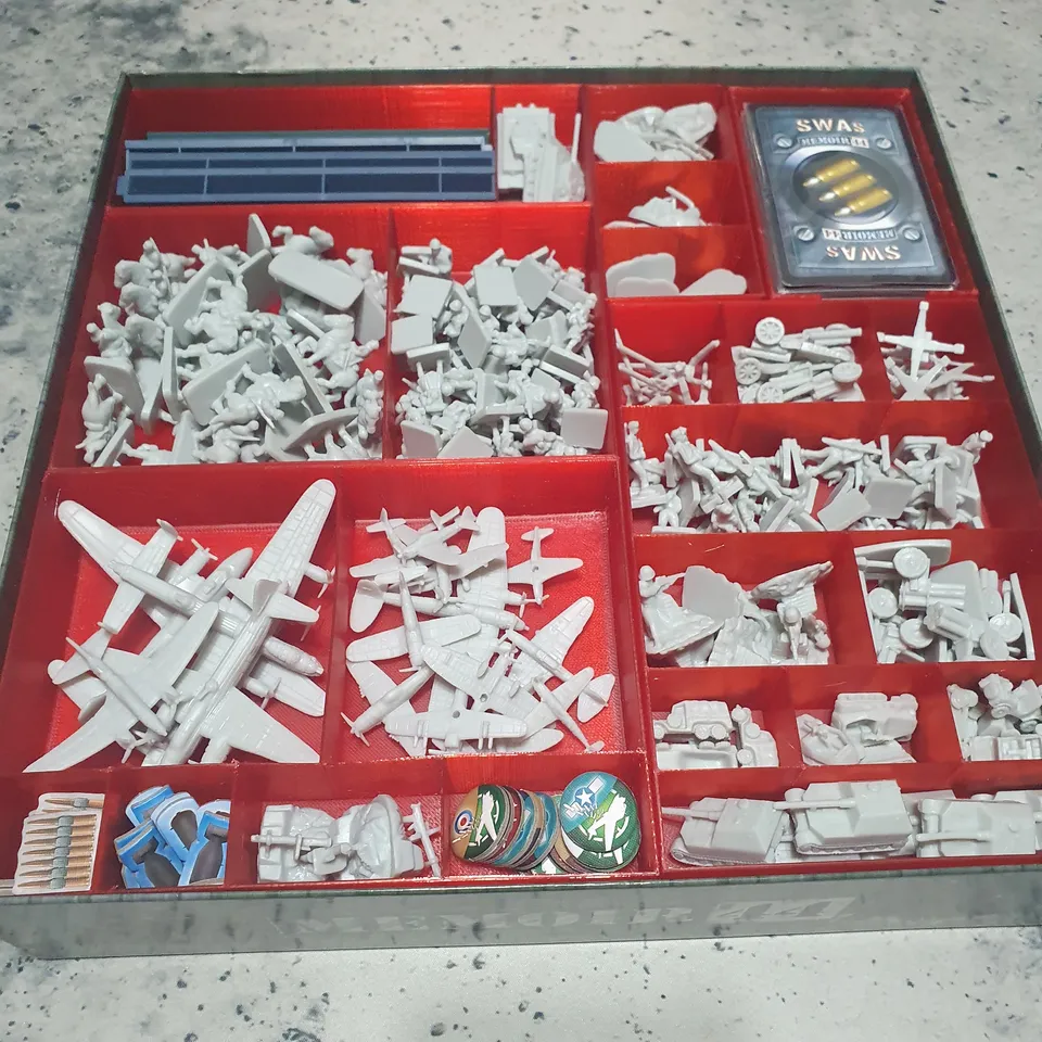 Memoir 44 insert by Matro | Download free STL model | Printables.com