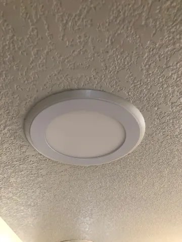 Ensenior 6" slim recessed LED light skirt