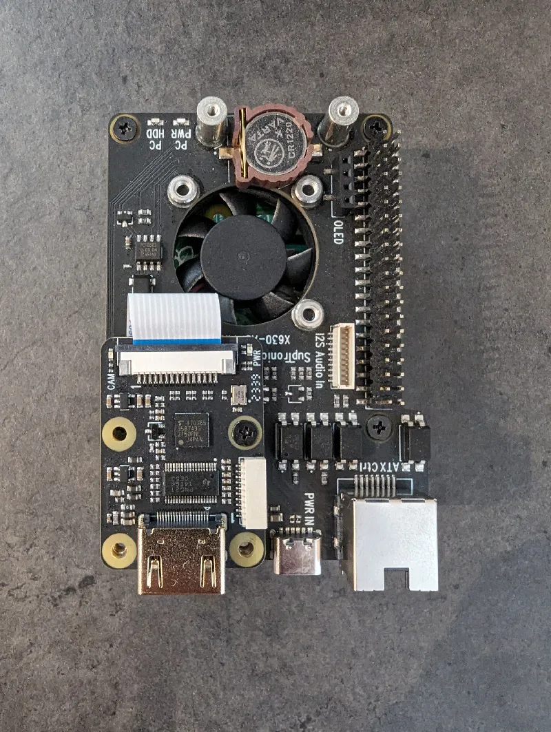 Geekworm KVM-A3 (PiKVM) with PoE HAT Rack Mount Module by kju ...
