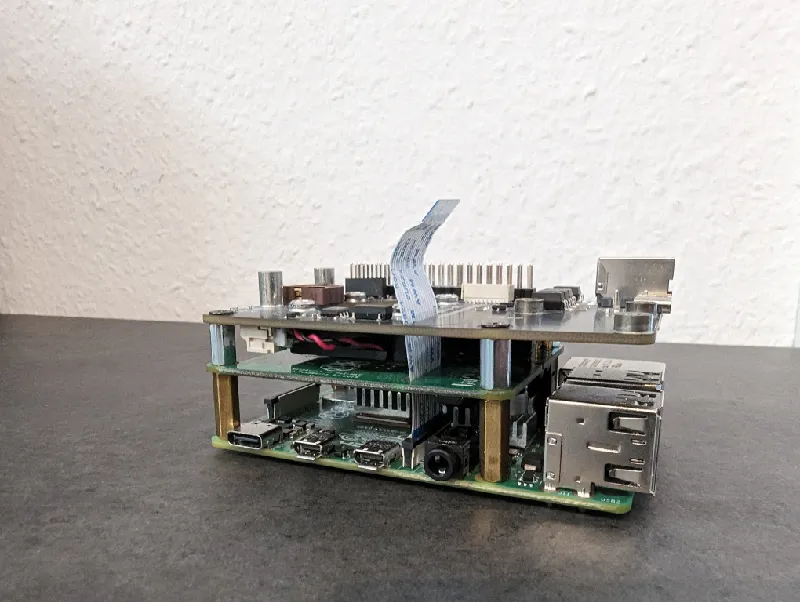 Geekworm KVM-A3 (PiKVM) with PoE HAT Rack Mount Module by kju ...