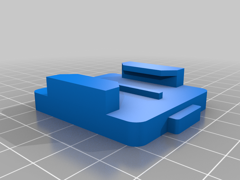 GoPro mount for airsoft helmet