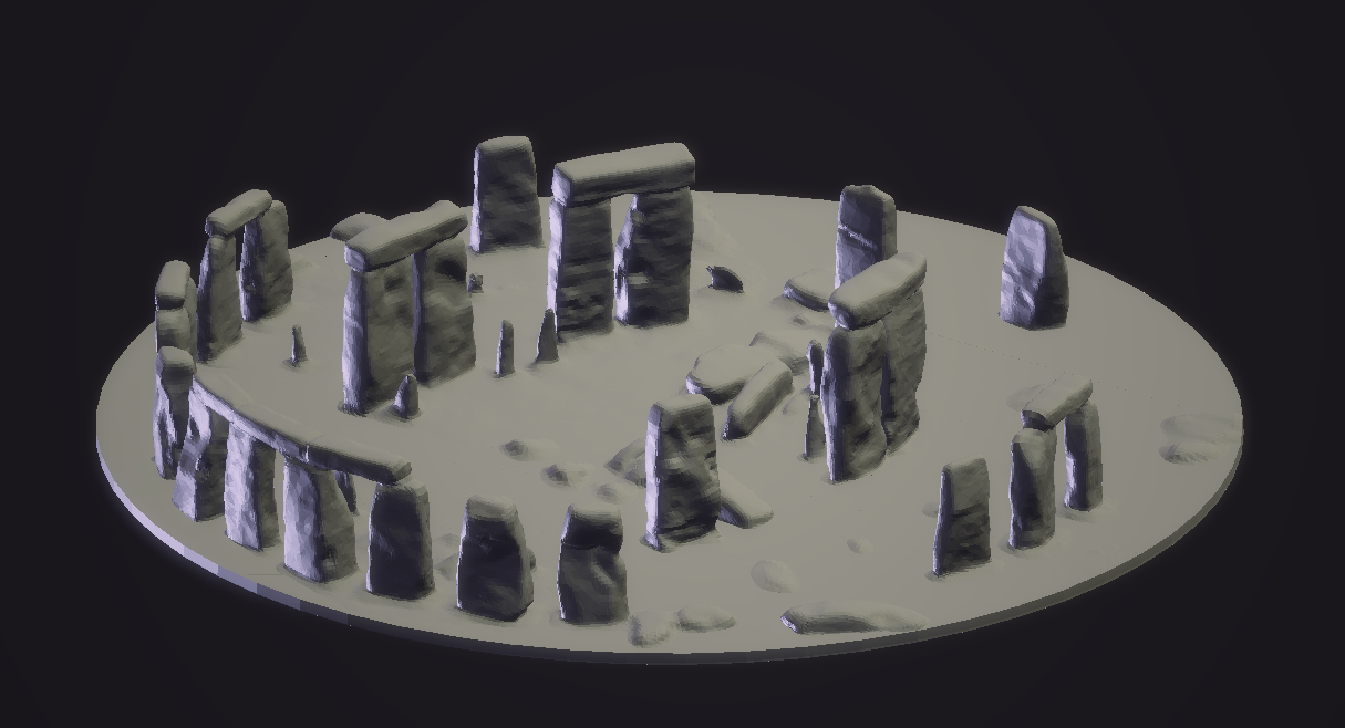 Stonehenge by LC Download free STL model