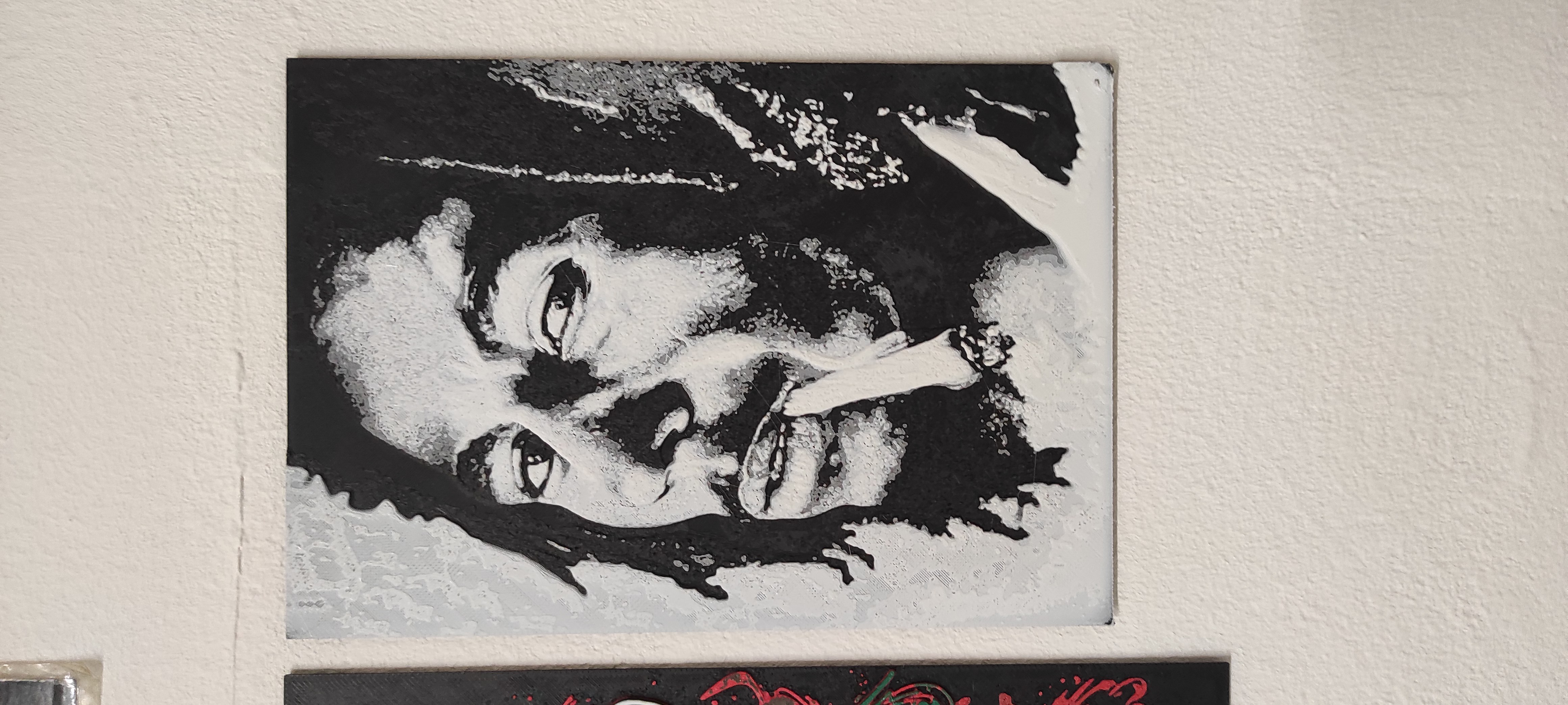 Miniatura 2 do modelo 3D bob marley hueforge