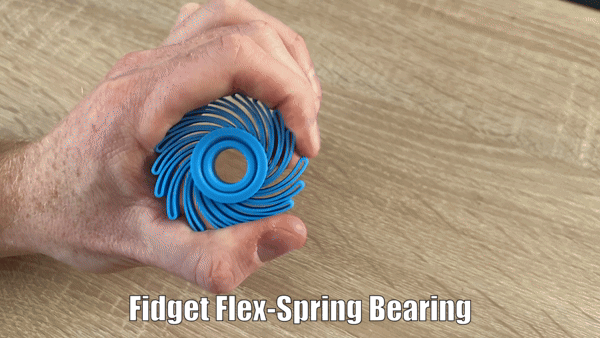 Fidget Flex-Spring Bearing