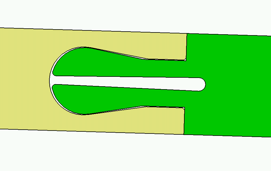 Miniatura 6 do modelo 3D Midea Porta Split Shutter hose pass-through