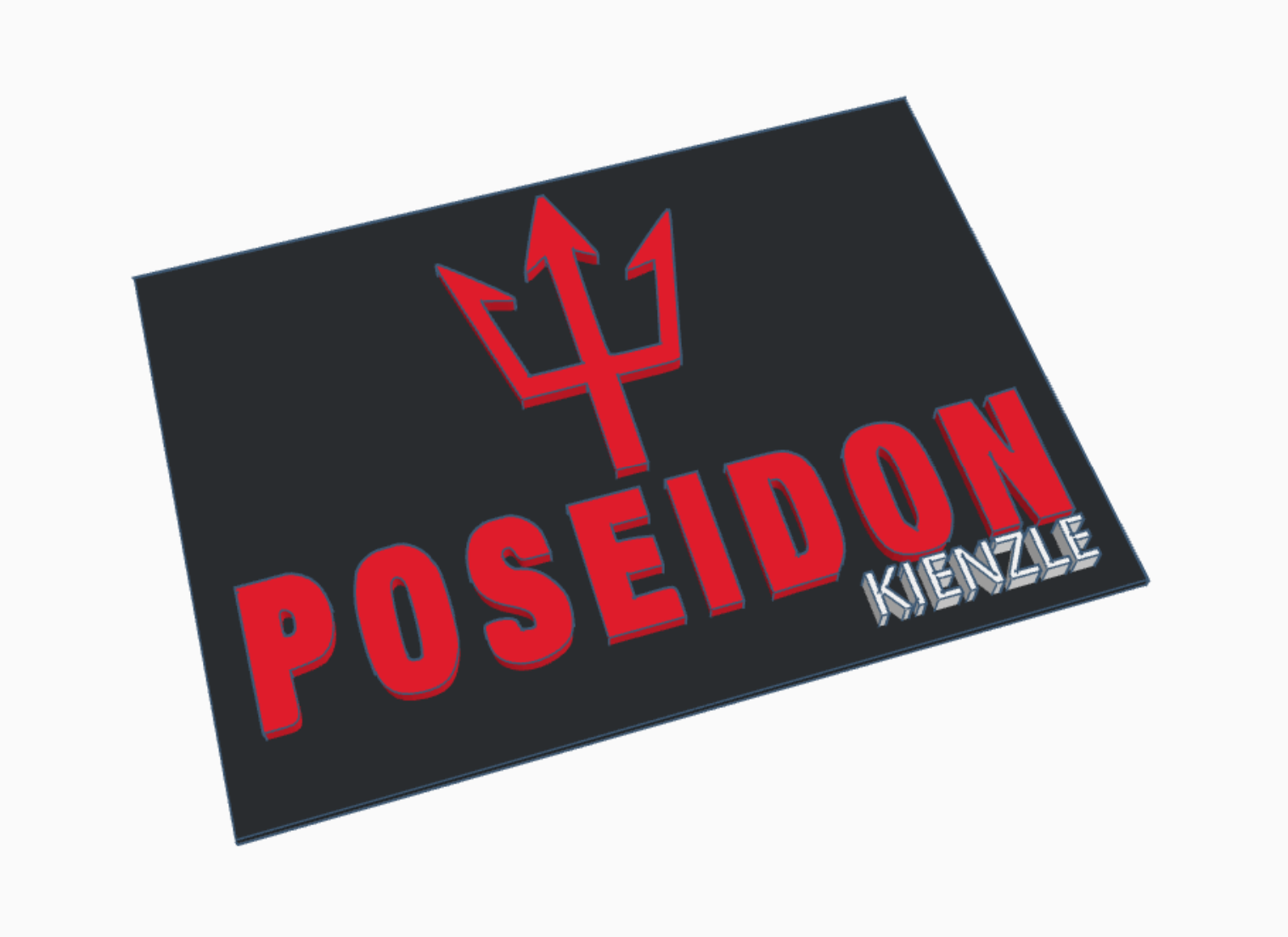 Poseidon Diver Watch Logo