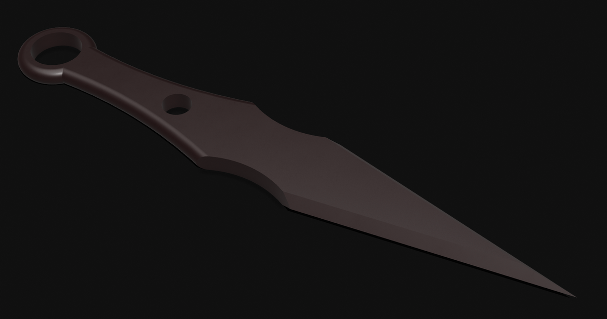 Kunai from naruto by Austin Martin | Download free STL model ...