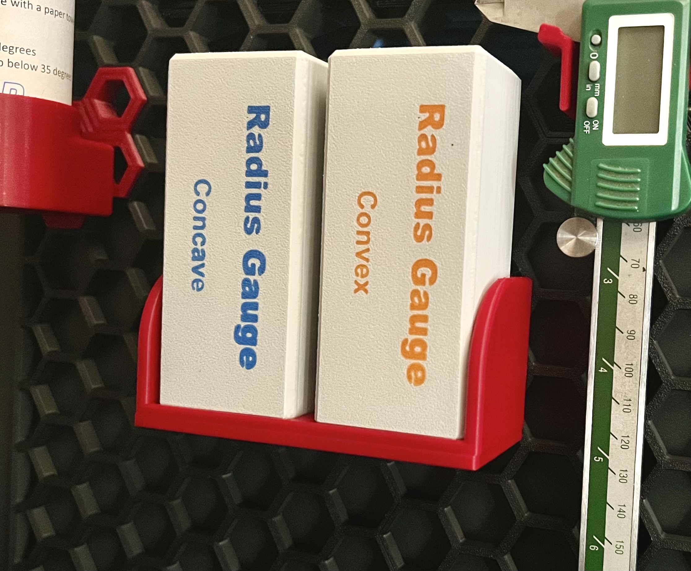 HSW holder for Radius Gauges 3D model thumbnail