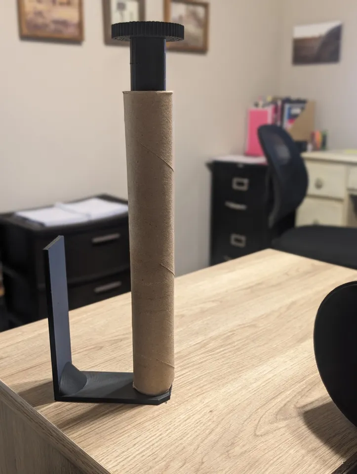 Paper Towel Holder by Andrew van Zielst | Download free STL model ...