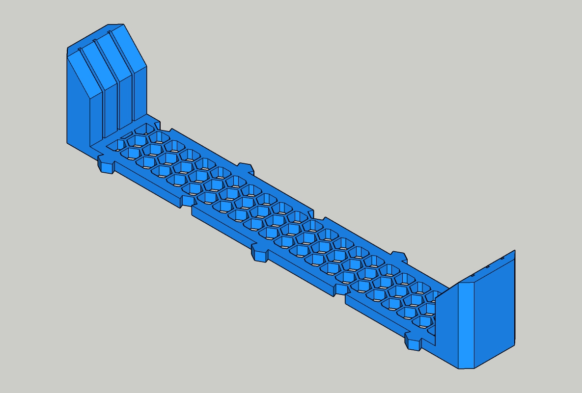 Ender Steel Sheet Holder REMIX 3D model thumbnail