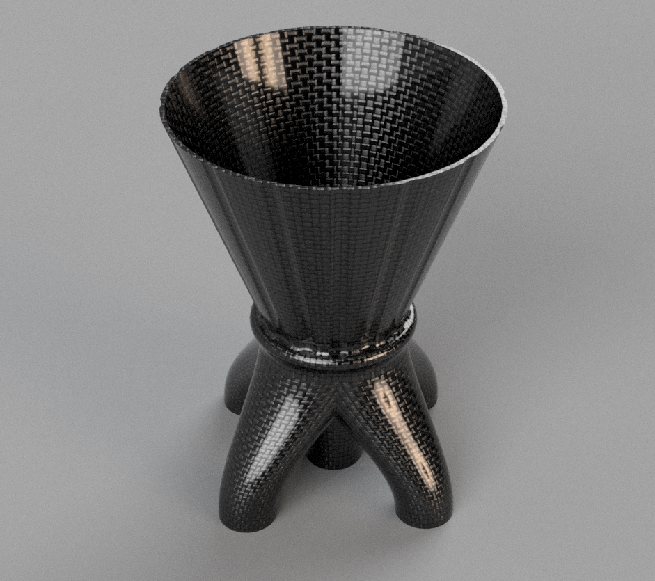 Desk plant pot