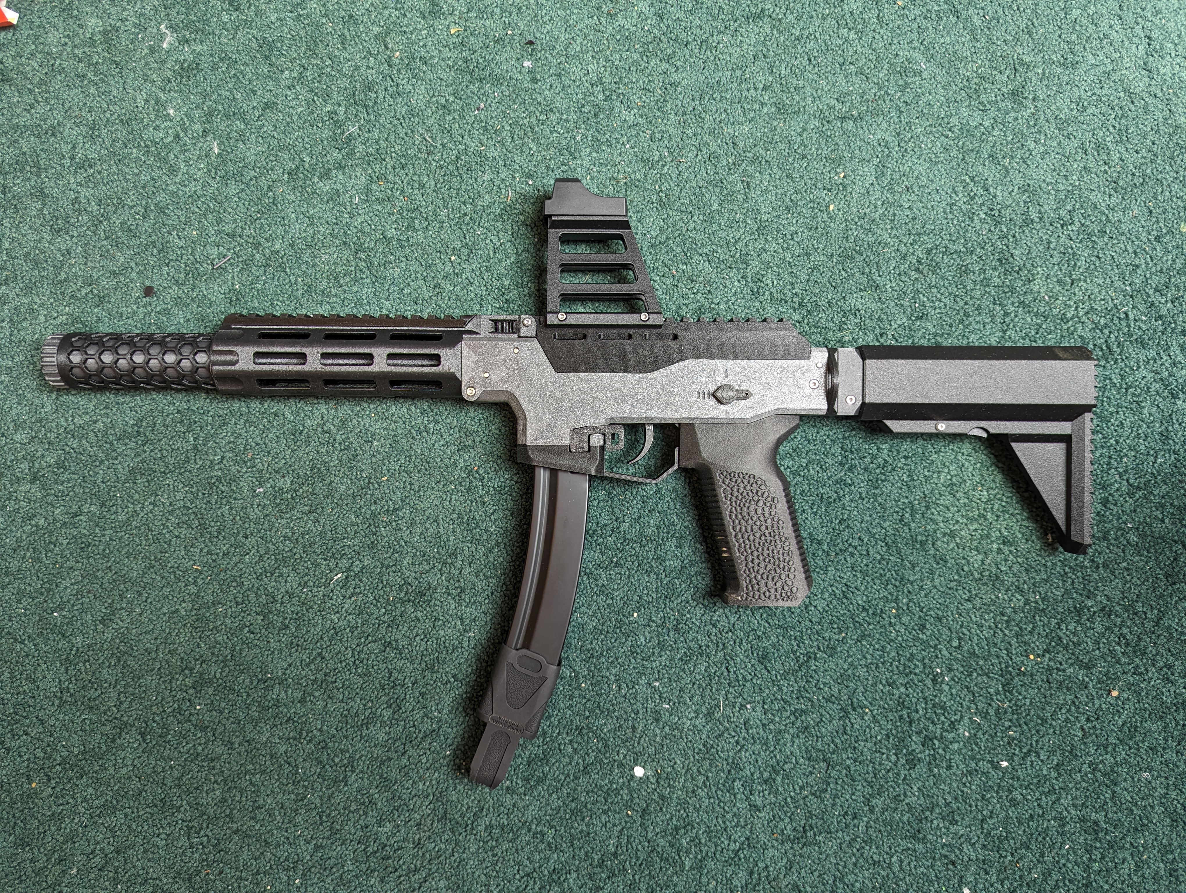 Longer M-Lok Handguard for Mosquito V2 Airsoft Kit