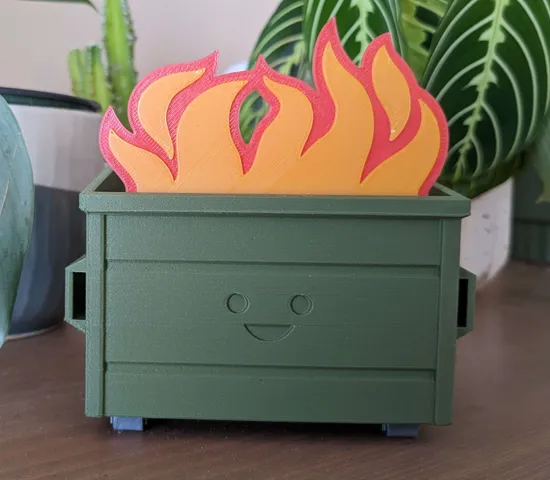 Dumpster Fire (Little Dumpy)