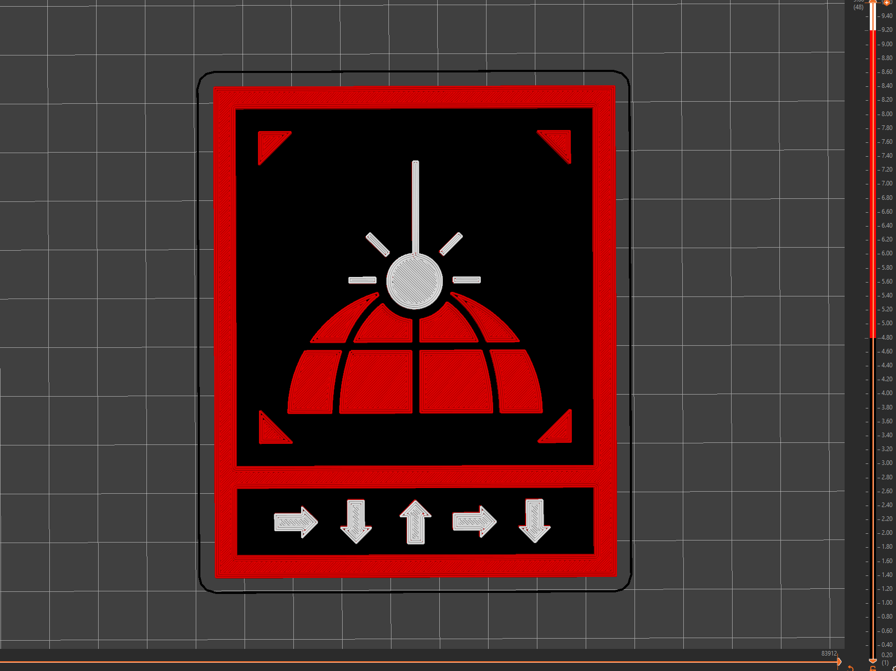 Helldivers 2 Orbital Laser Plaque (Non AMS Compatible)