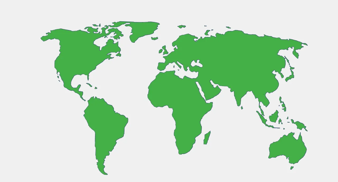 World map by Tomek | Download free STL model | Printables.com