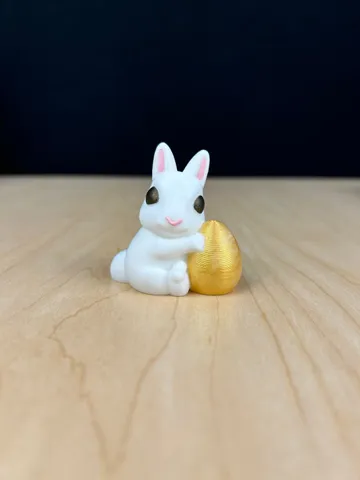 Bunny with Egg