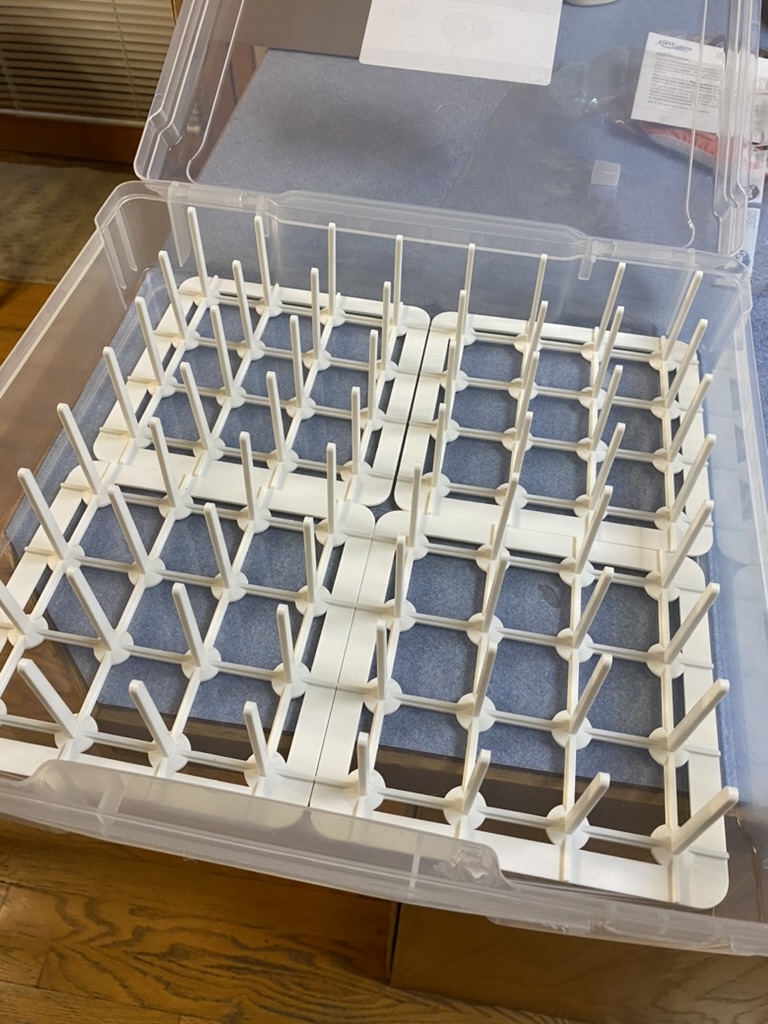 Modular Customizable Thread Spool Organizer