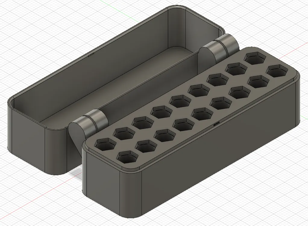 Ender 3 V3 KE / K1 / K1 Max - Nozzle Box by Jesper Senger