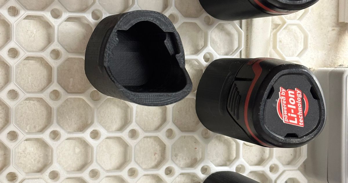 Bosch Professional 12V Battery holder for Multiboard by DrTob