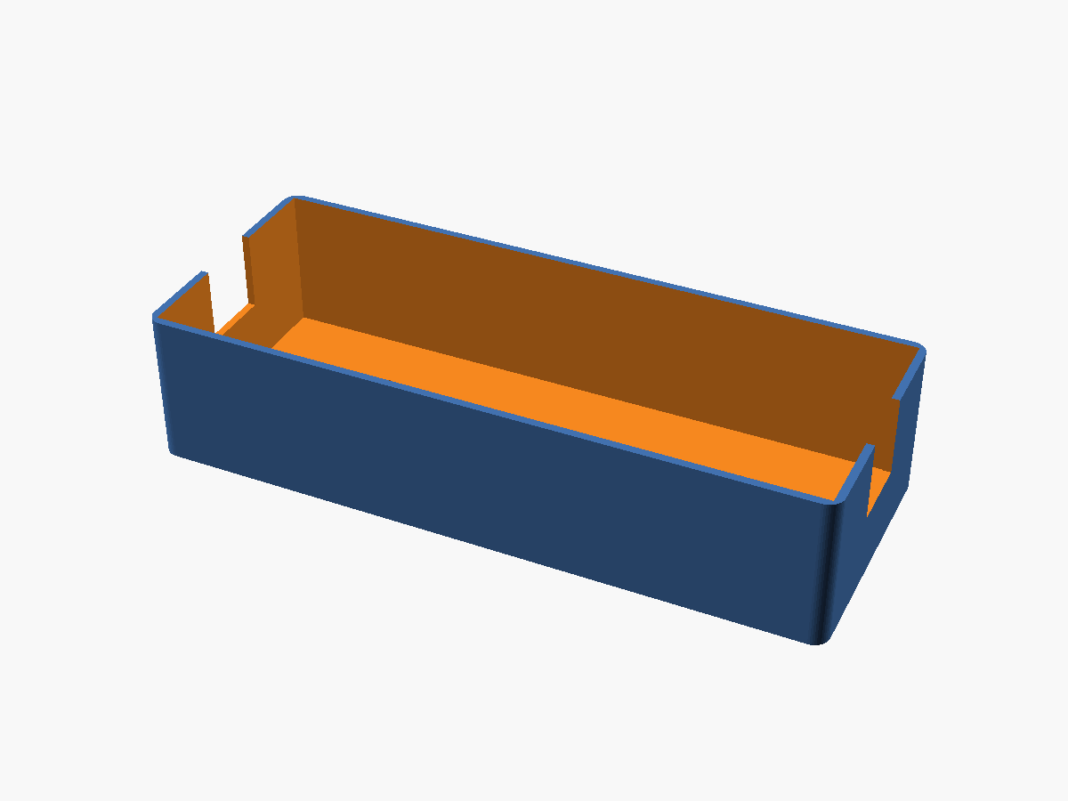 Cable Management Tray — Under-Desk / Drawer Power-Strip Basket (Customizable)