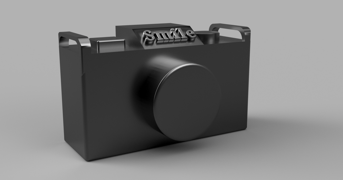 Fake Prop Model Camera by PinkOrange09 Download free STL model