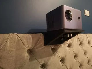 BED FRAME PROJECTOR SHELF