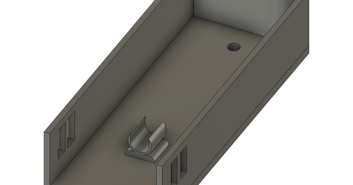 DS18B20 Wall mount by ArtSwed | Download free STL model | Printables.com