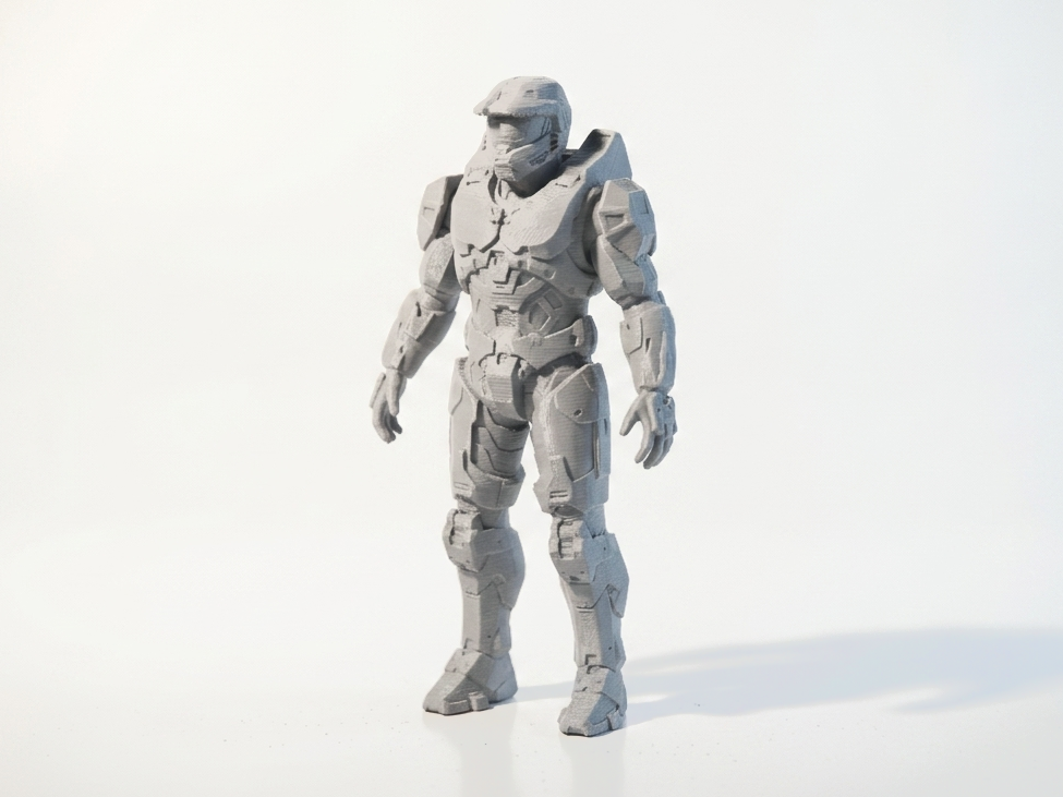 Master Chief Figurine Gaming Collectible 3D Printable