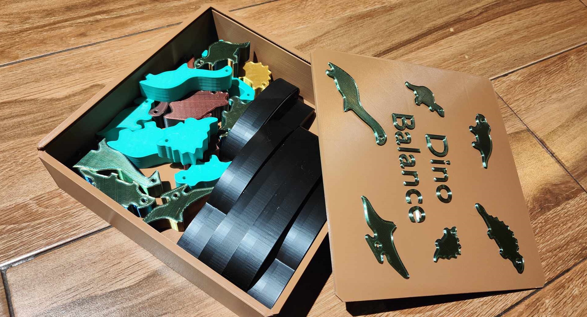 DINO BALANCE GAME BOX