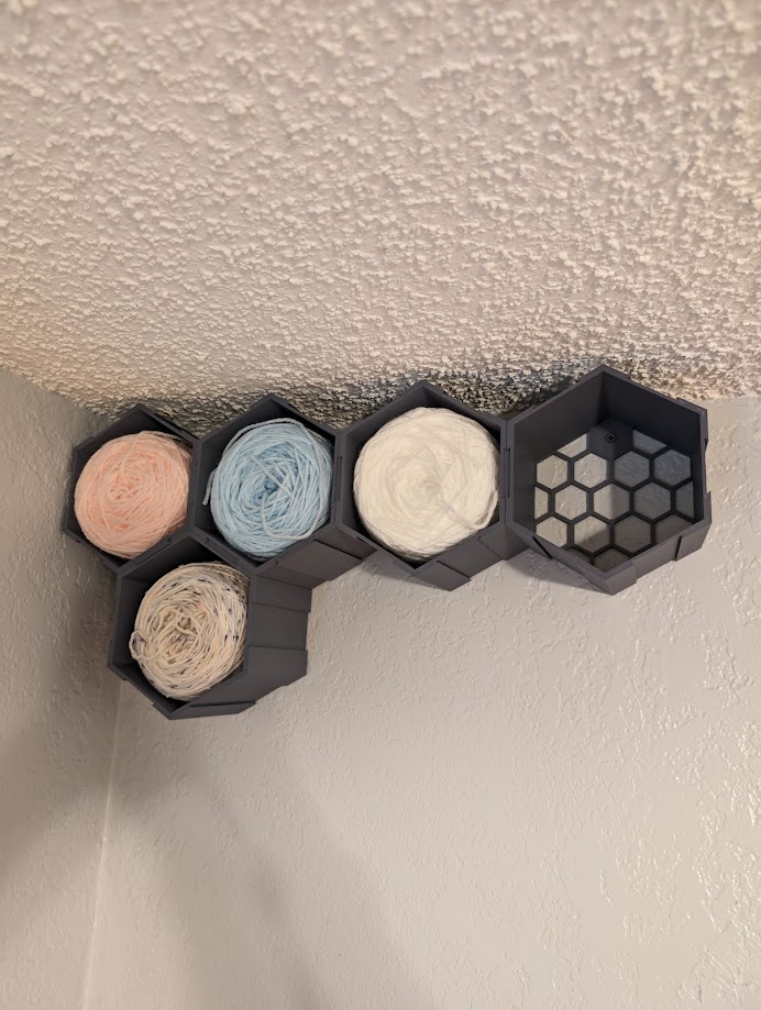 Yarn Cake Honey Comb Storage