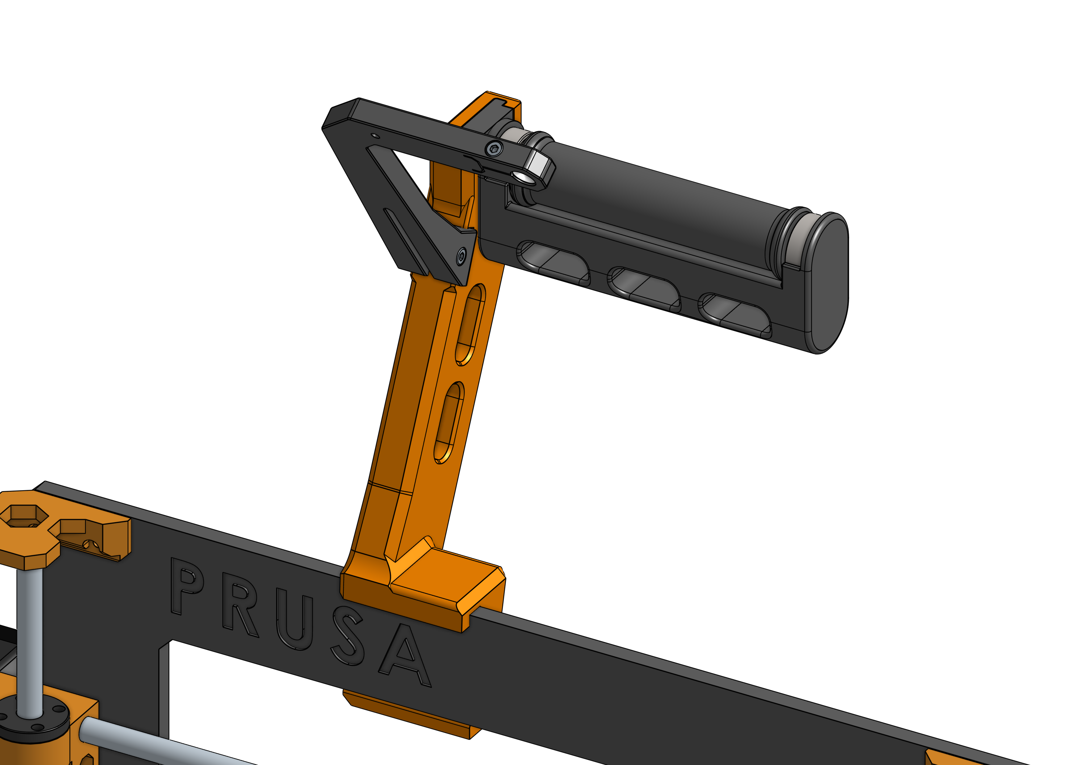 Filler Spool Holder Brace for Prusa MK3, MK3S, MK3S+, MK4 compatible ...