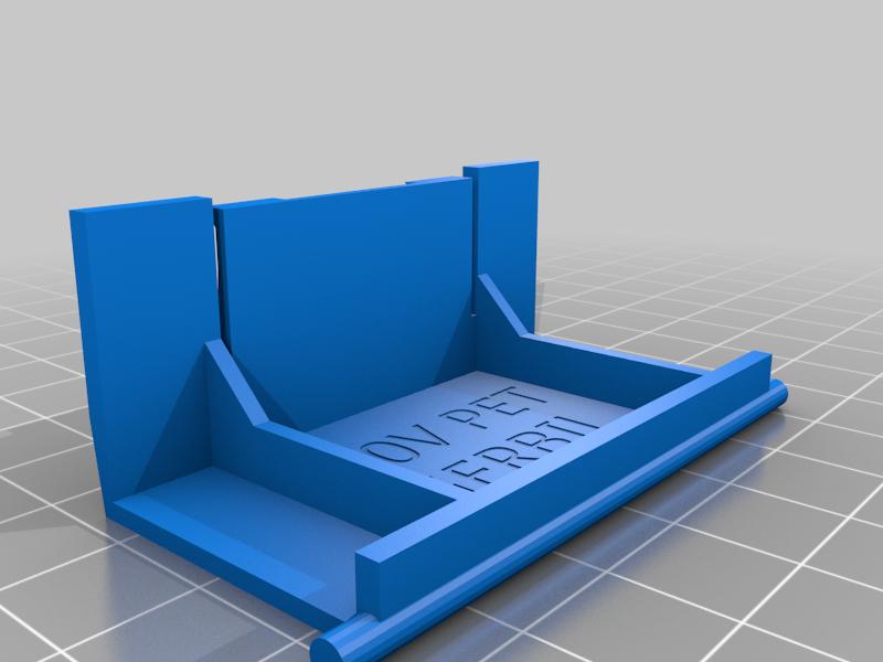 Tyco Rebound 4x4 RC battery cover by rfinnie Download free STL model Printables