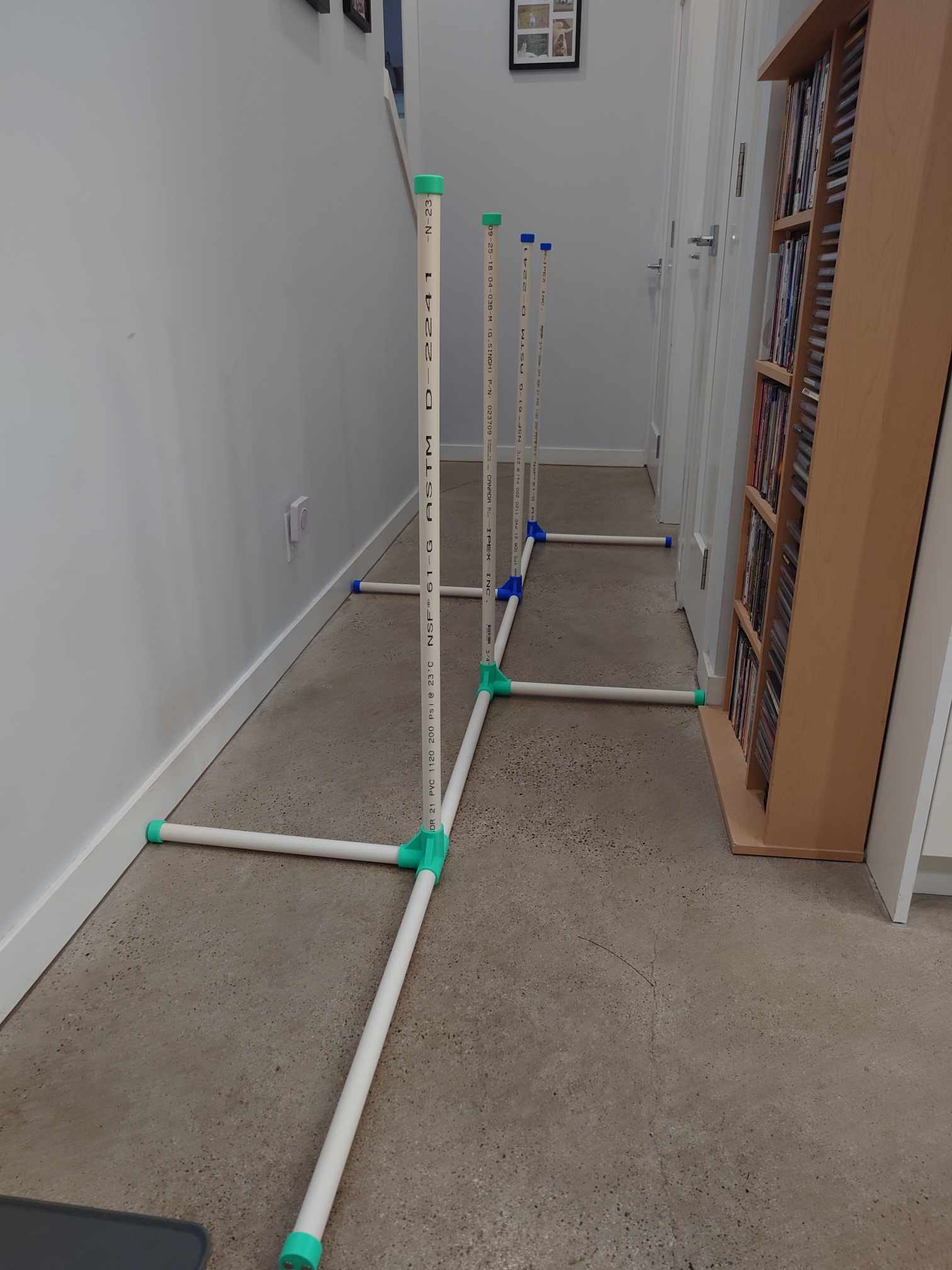 3/4" PVC Agility Jump and Magnetic Weaves