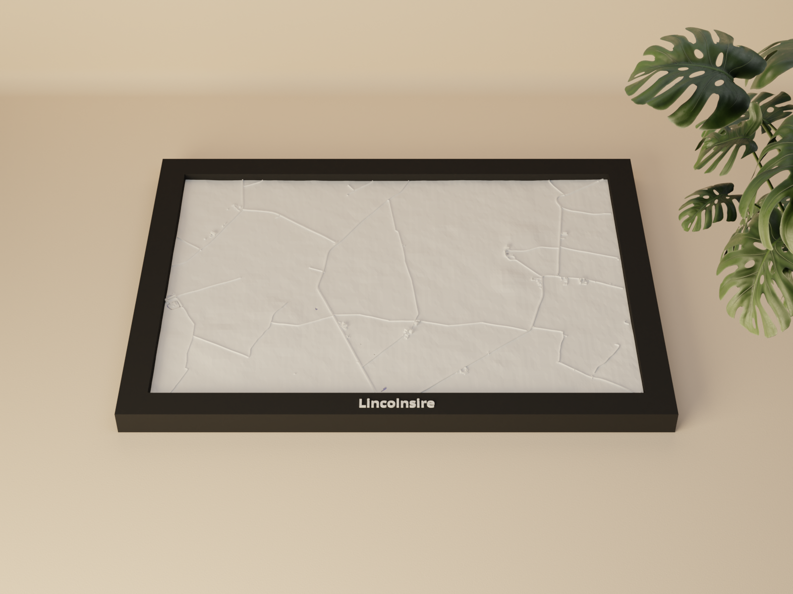 Lincolnsire, United Kingdom - 3D Miniature