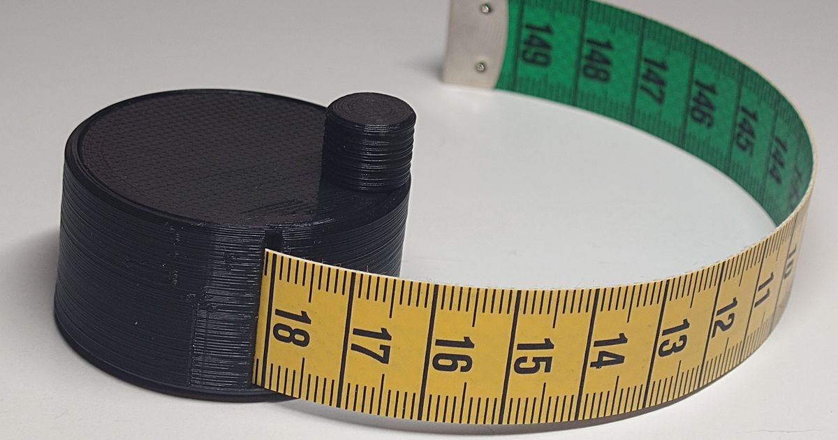 Tape Measure Spooler 20mm by epa720 | Download free STL model ...