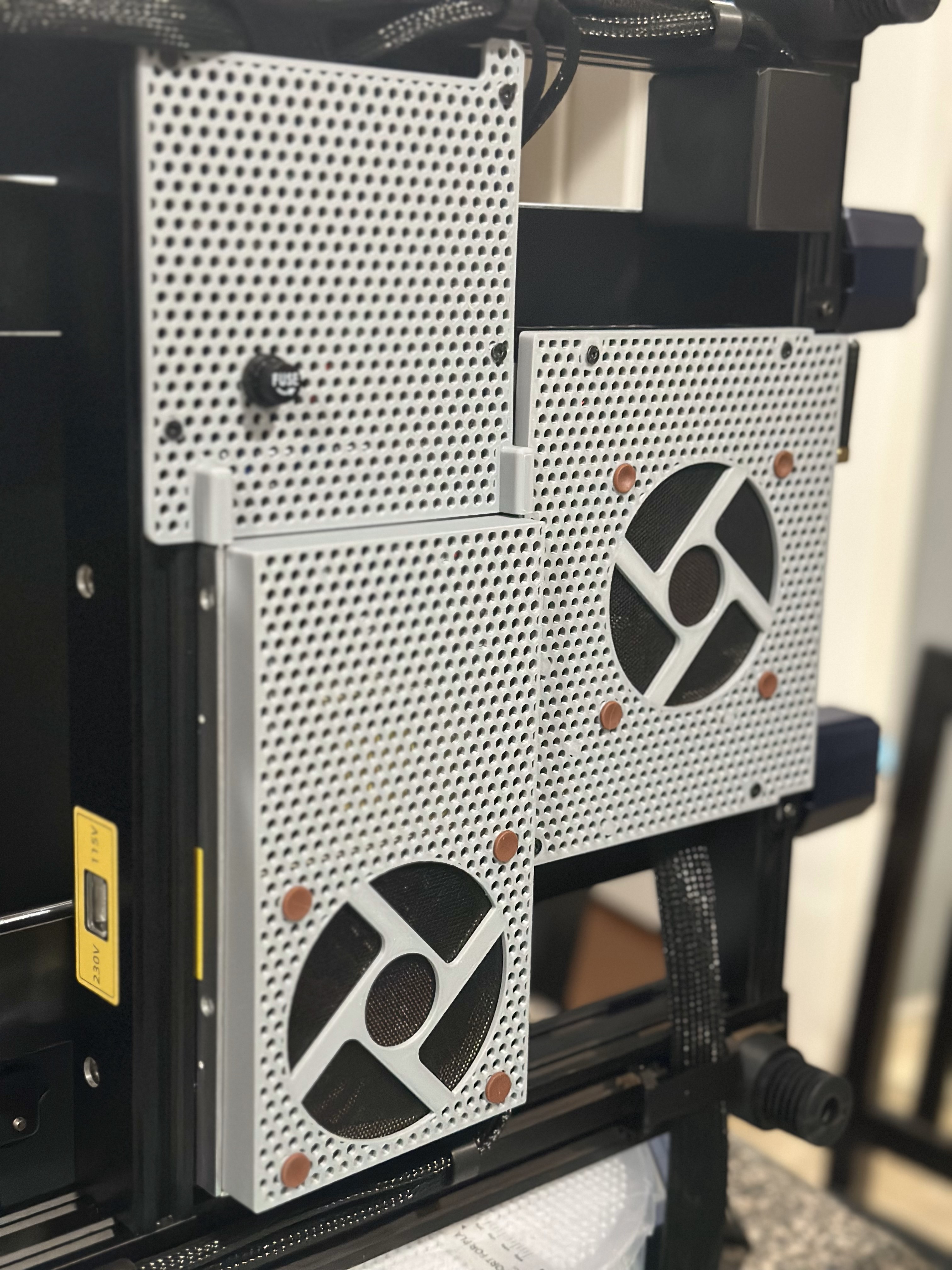 Anycubic Kobra 2 Max Mainboard Cover Silent Fan Mod by FreshPrints ...