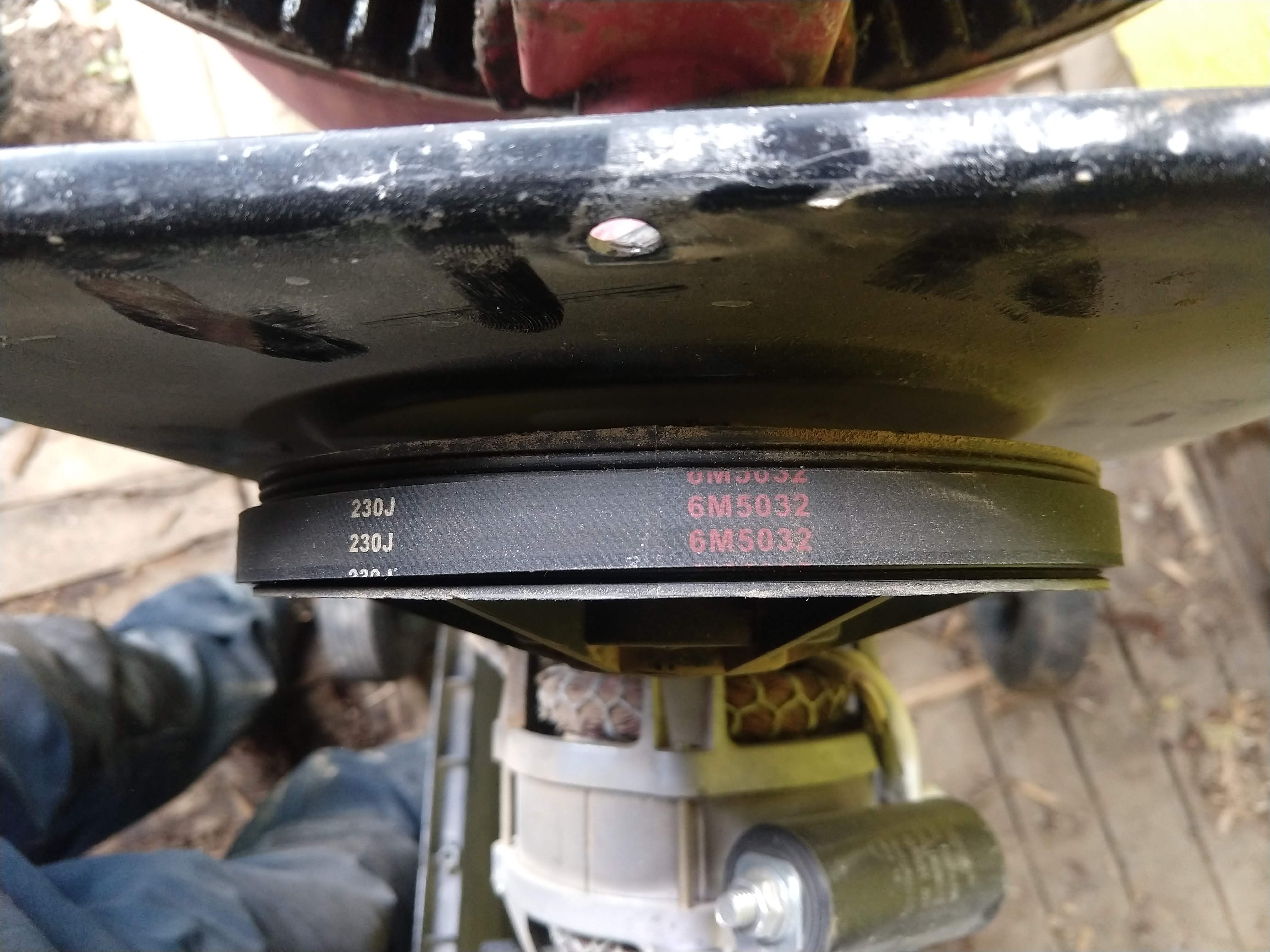 Sparepart - fan blades for concrete mixer