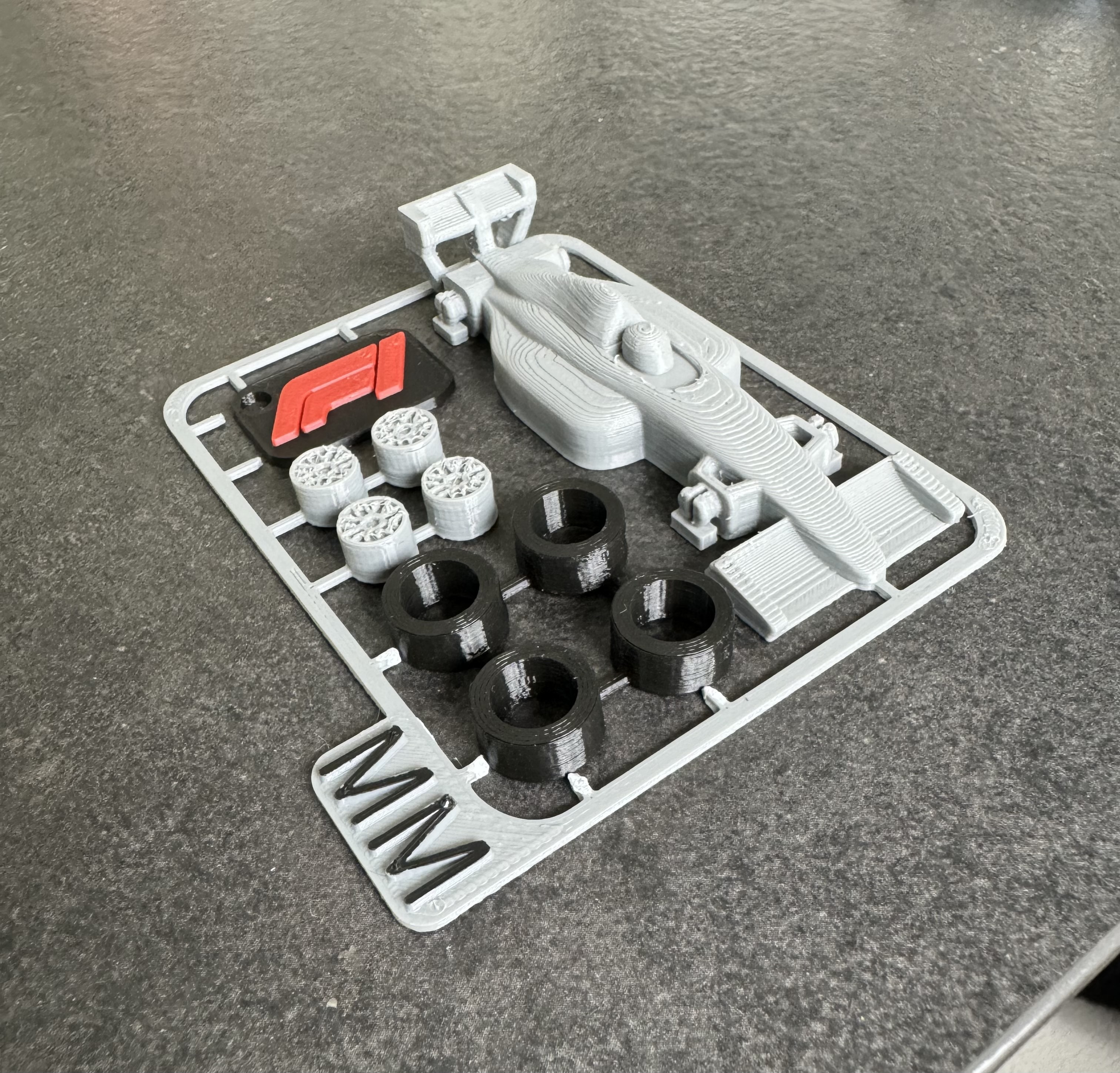 Miniatura 5 do modelo 3D Formula 1 kit card