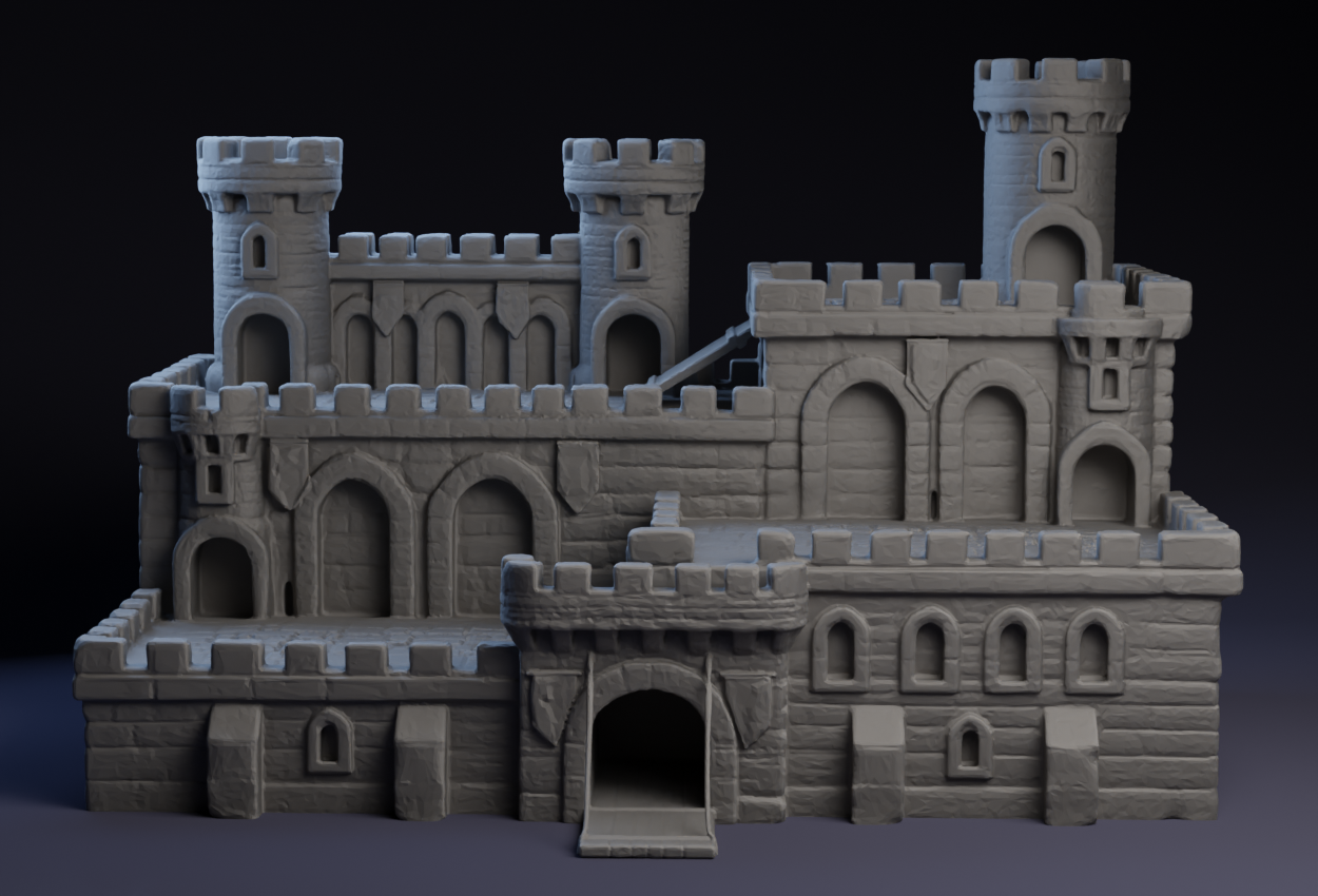 Castle : Display Castle : Toy : Monty Python : Figurines.