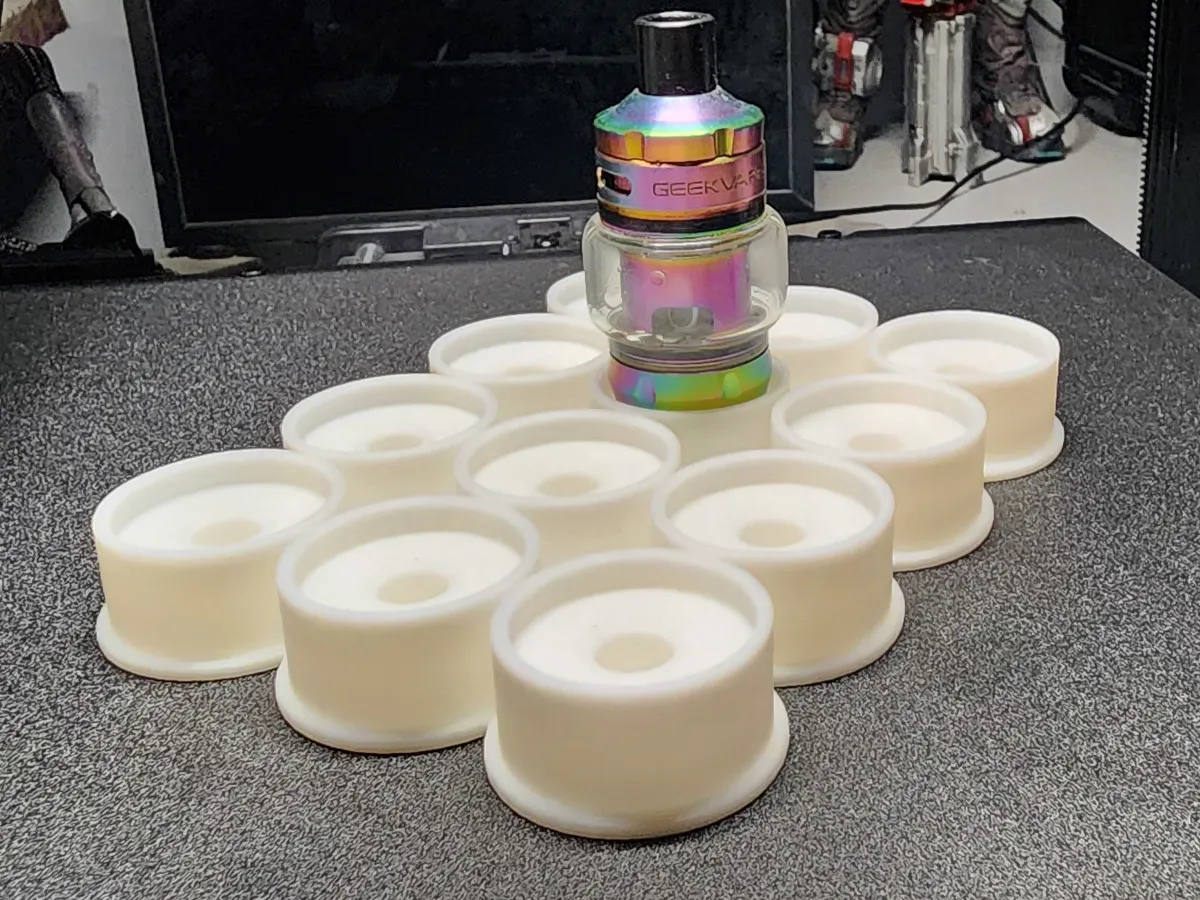 Vape Tank Stand - Holds 12 Tanks by EXON | Download free STL model