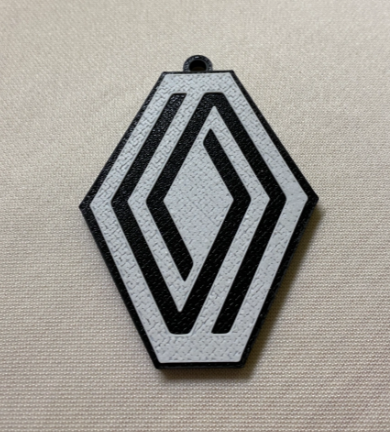RENAULT double-sided keychain — miniatura 3