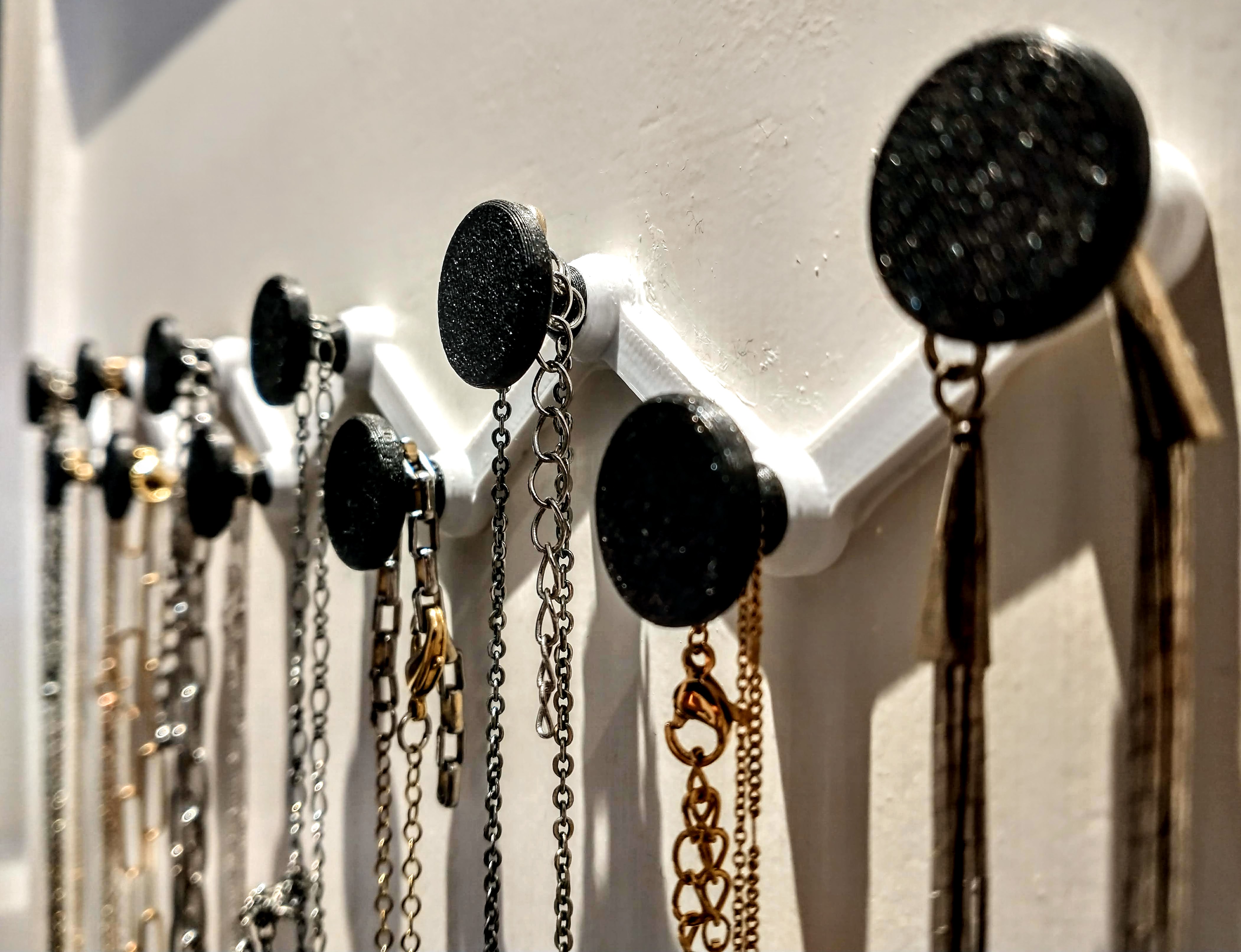 Wall Mounted Necklace Organizer