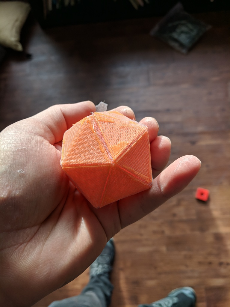 Unwrapped Icosahedron