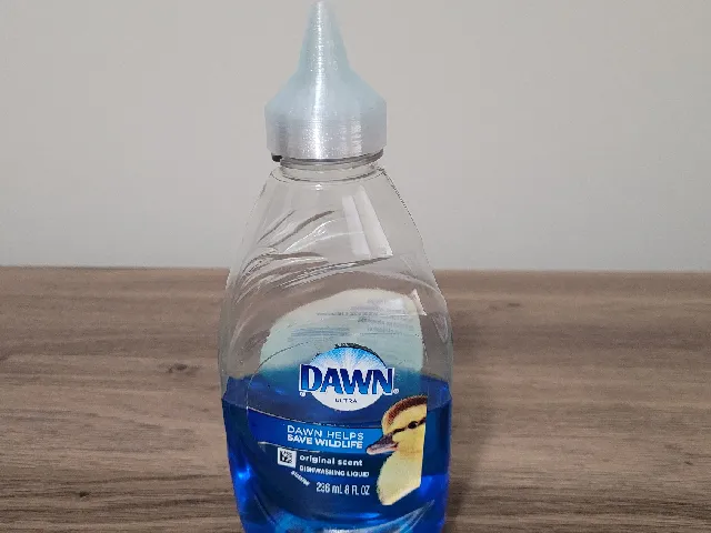Dish soap bottle top